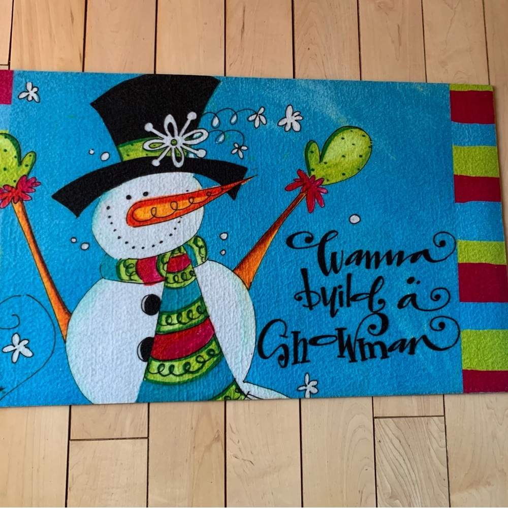 Studio M Matmate snowman rug